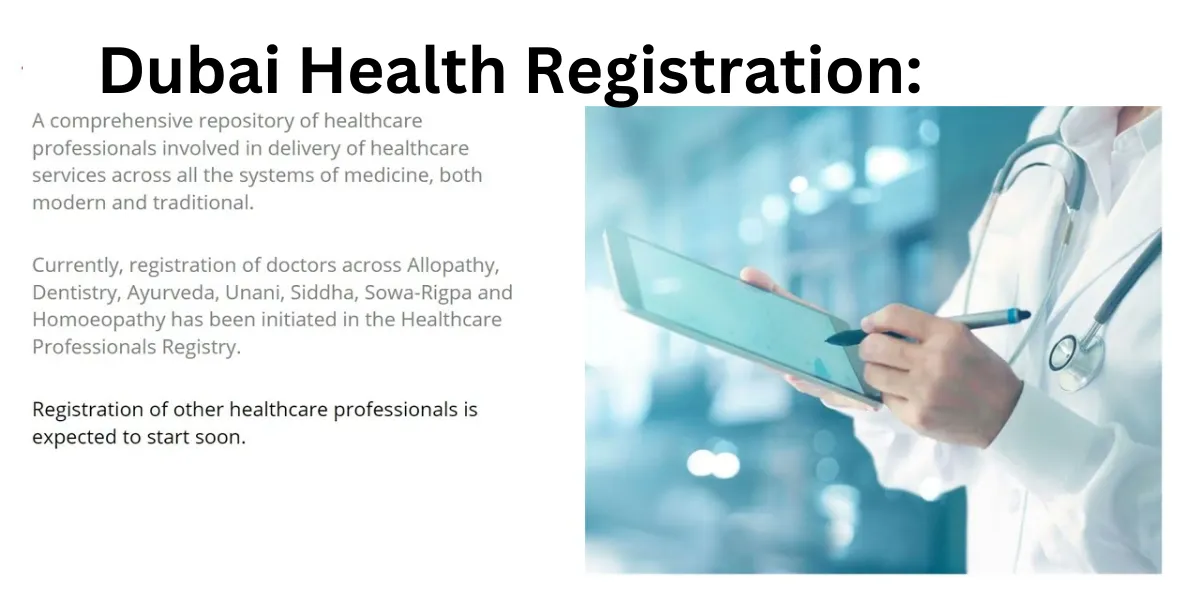 Dubai Health Registration: