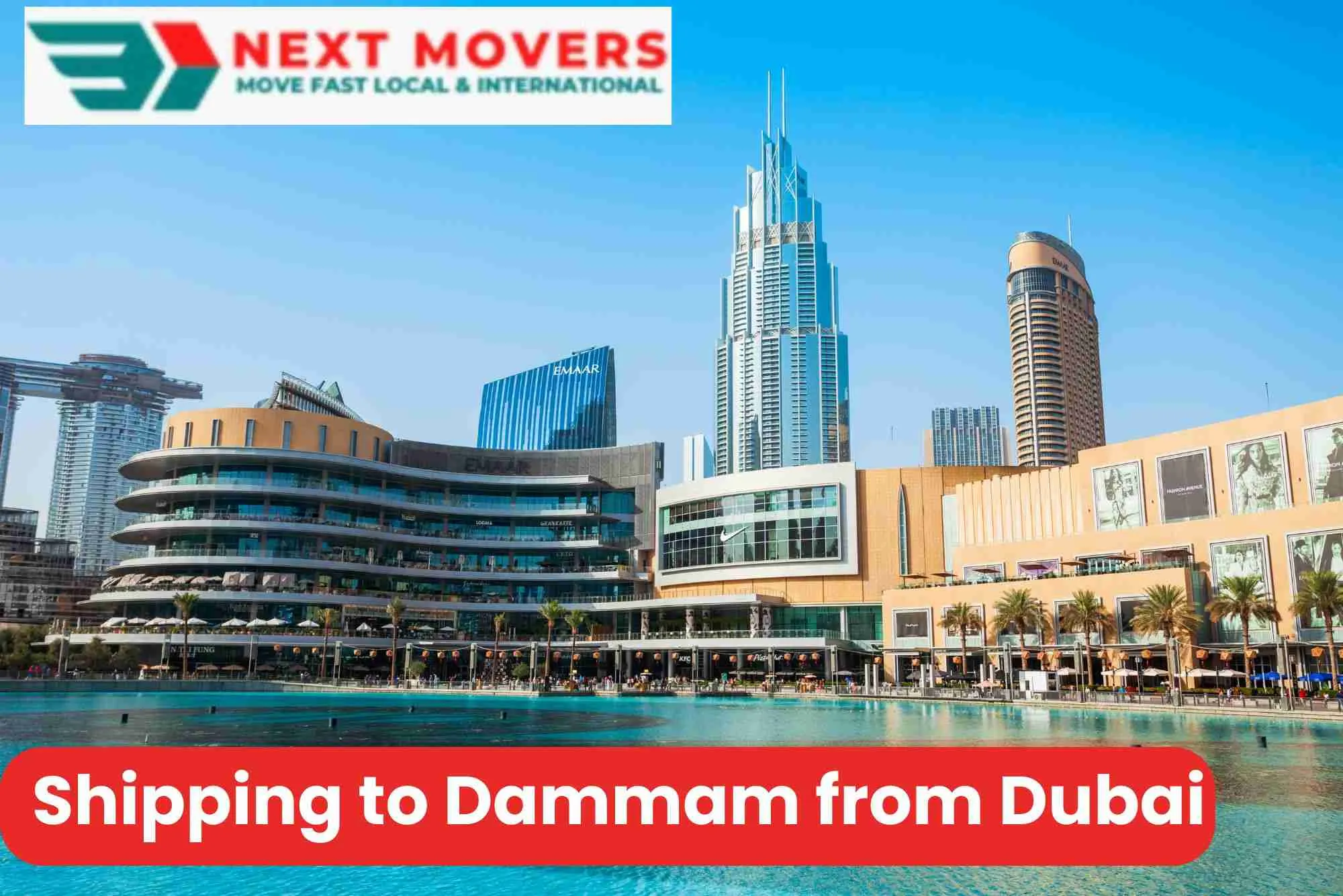 Shipping to Dammam from Dubai