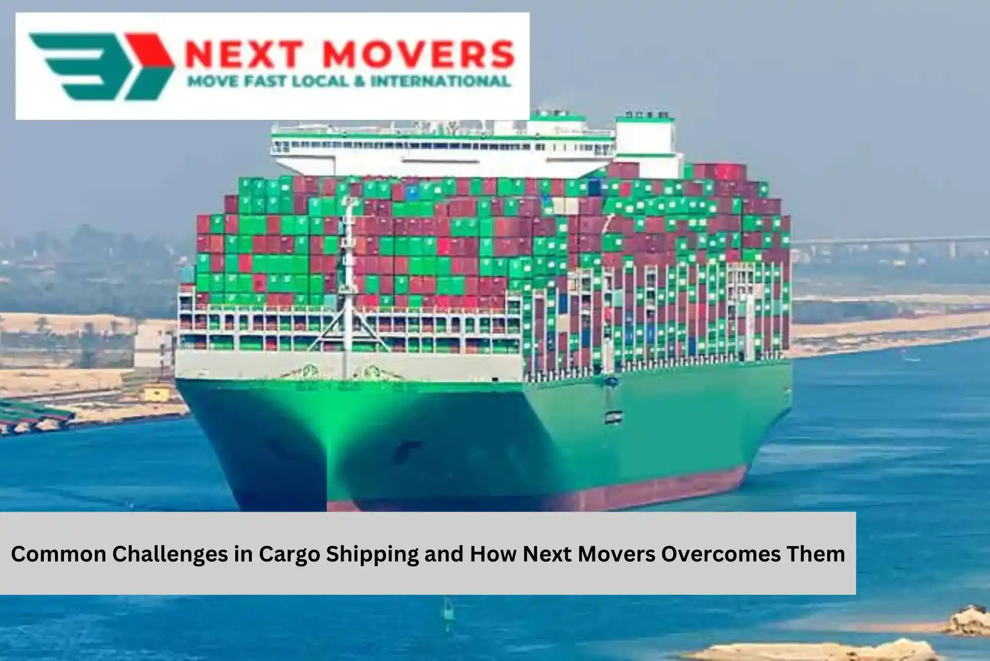 Common Challenges in Cargo Shipping and How Next Movers Overcomes Them