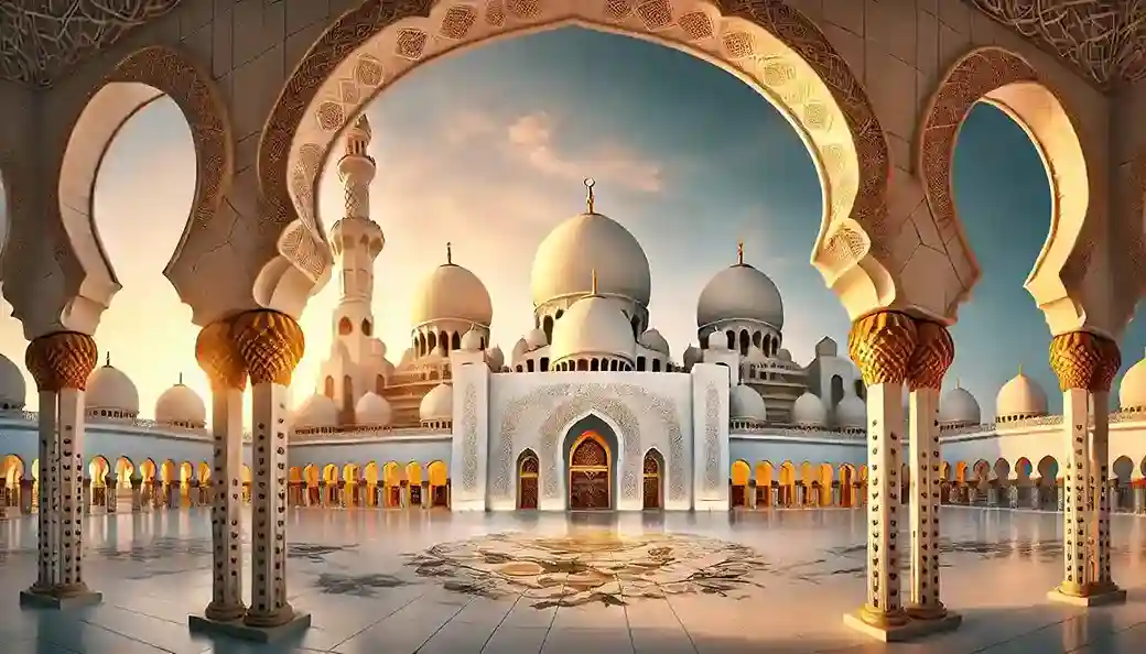 The Architectural Marvel of Al Farooq Omar Bin Al Khattab Mosque in Dubai