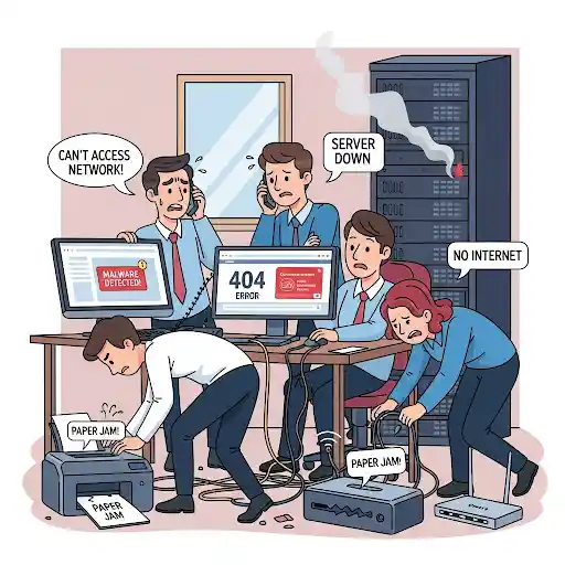 5 Common IT Issues Small Businesses Face and How to Fix Them