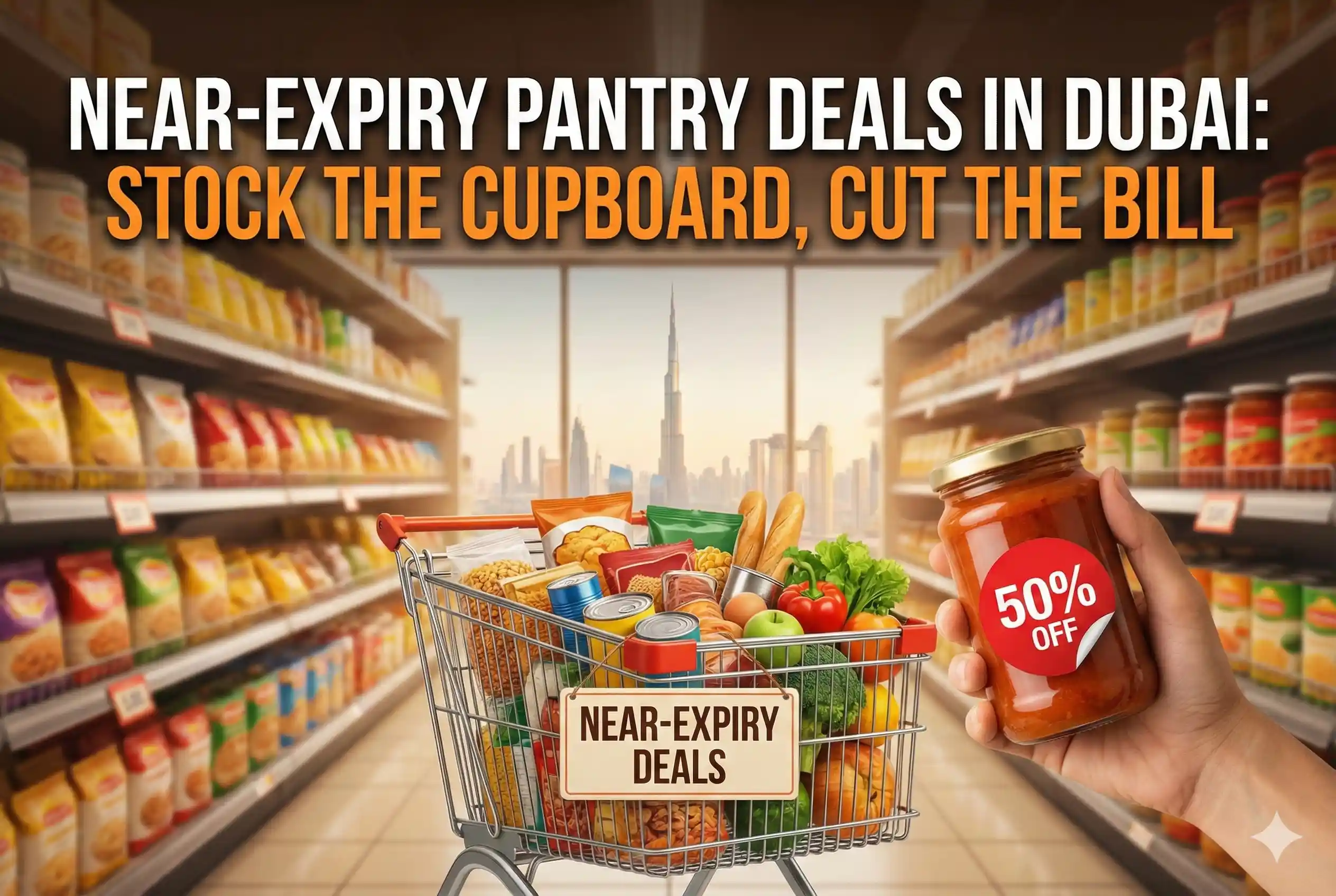 Near-Expiry Pantry Deals in Dubai Stock