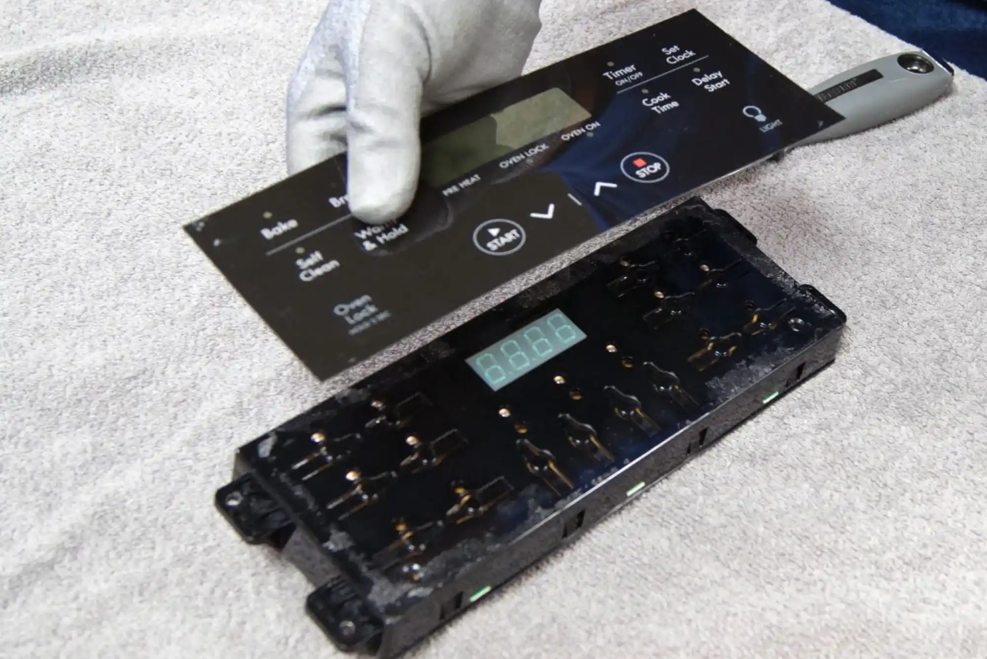 Oven Control Panel Replacement